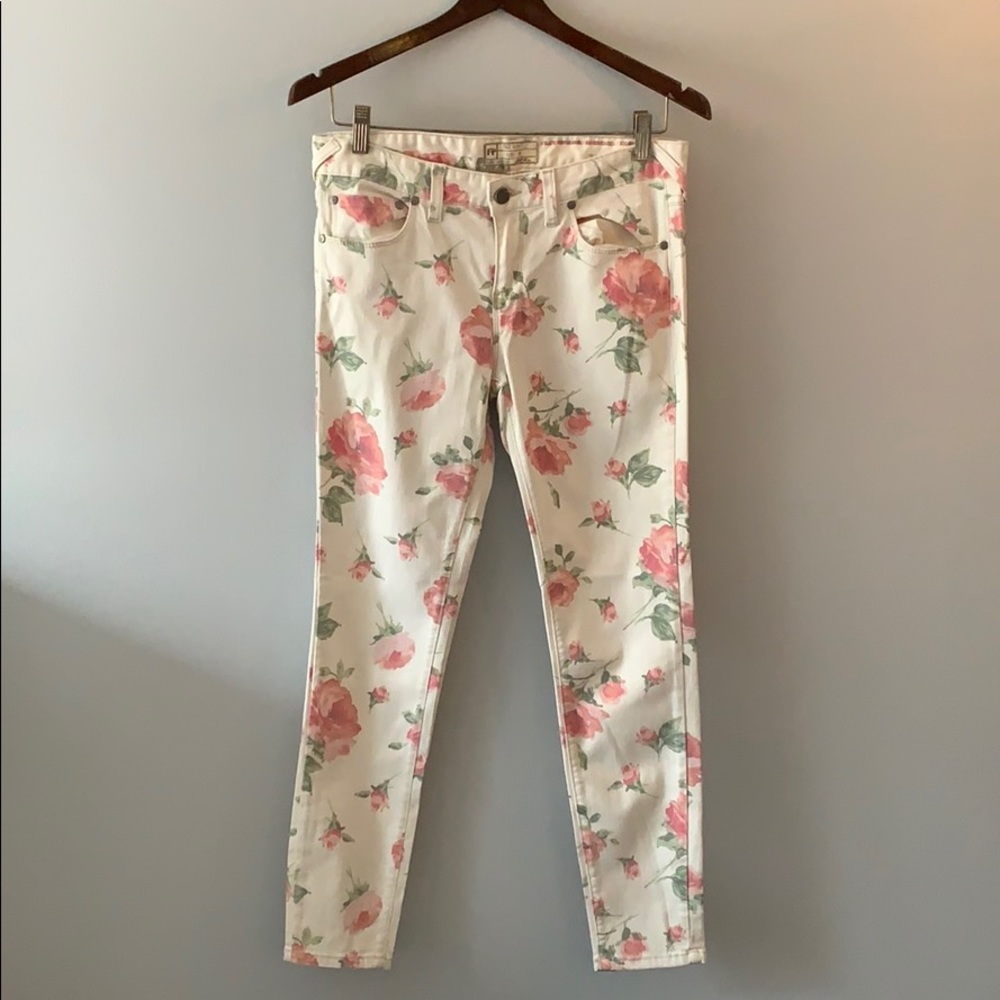 Free People Floral Pants